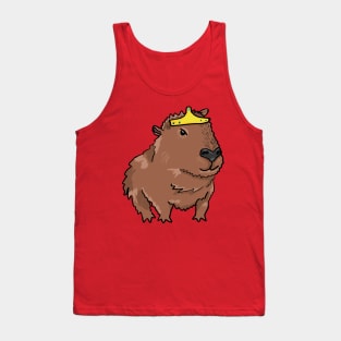 Little Miss Princess Capybara Tank Top